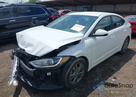 2017 Hyundai Elantra Se из США, поврежденный, VIN 5NPD84LF9HH052548